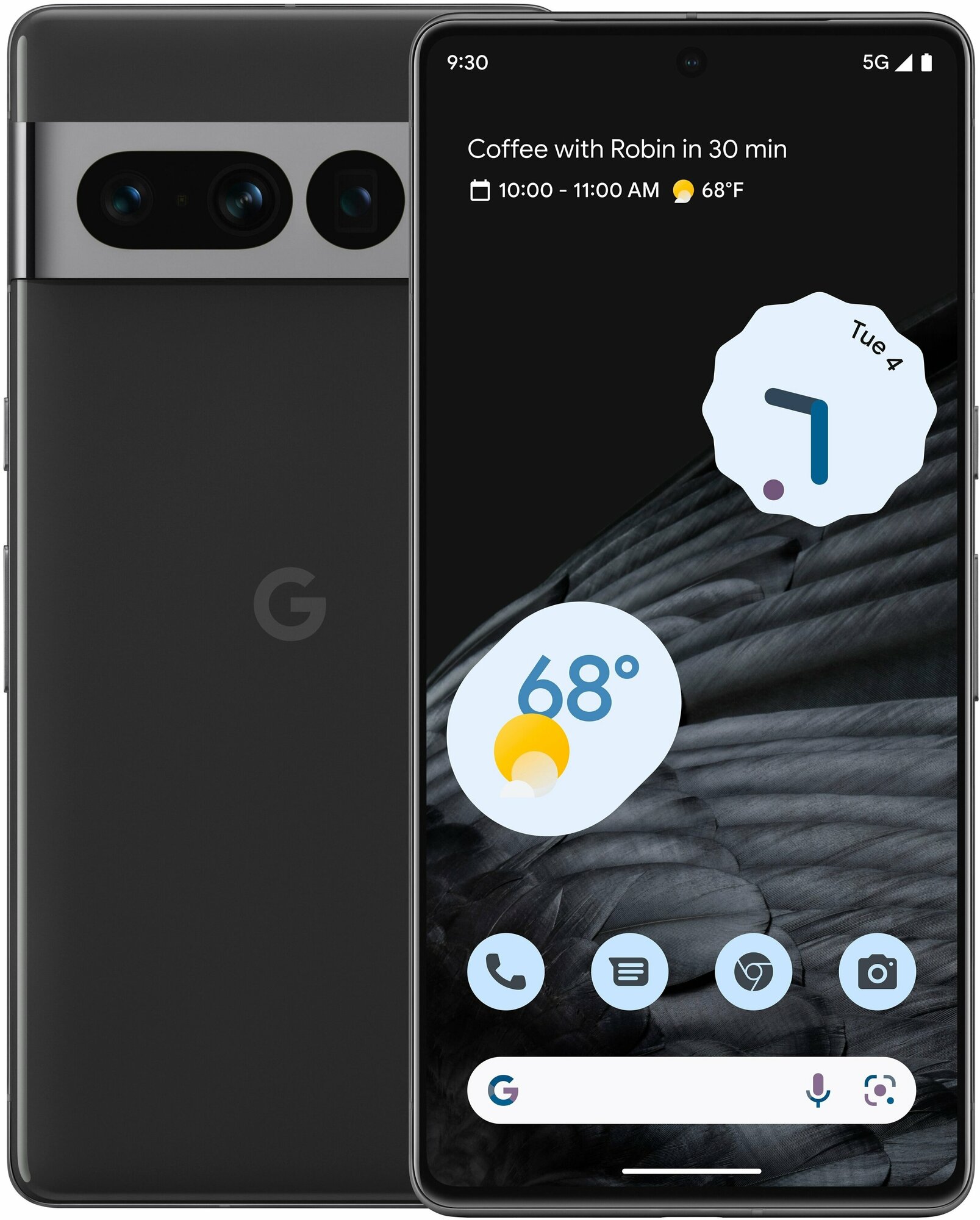 Сотовый телефон Google Pixel 7 Pro 12/128Gb Obsidian