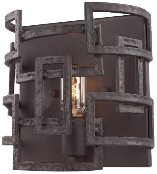 Настенный светильник Lussole Eastchester LSP-9121, E27, 40 Вт, коричневый