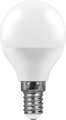 Лампа светодиодная Feron LB-95 25478, E14, G45