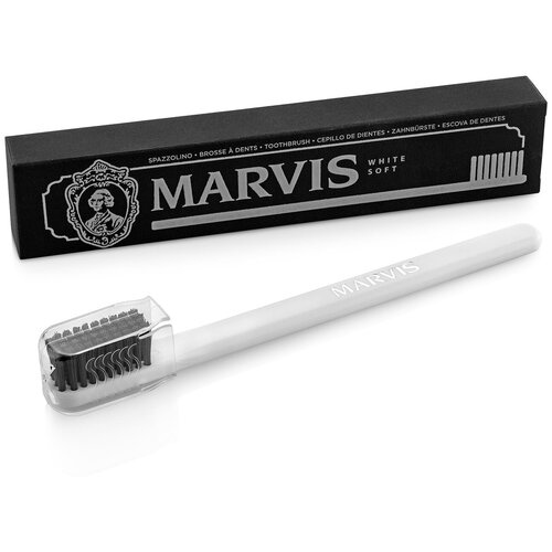 Зубная щетка Marvis мягкая набор по уходу за полостью рта marvis set marvis whitening 1 шт