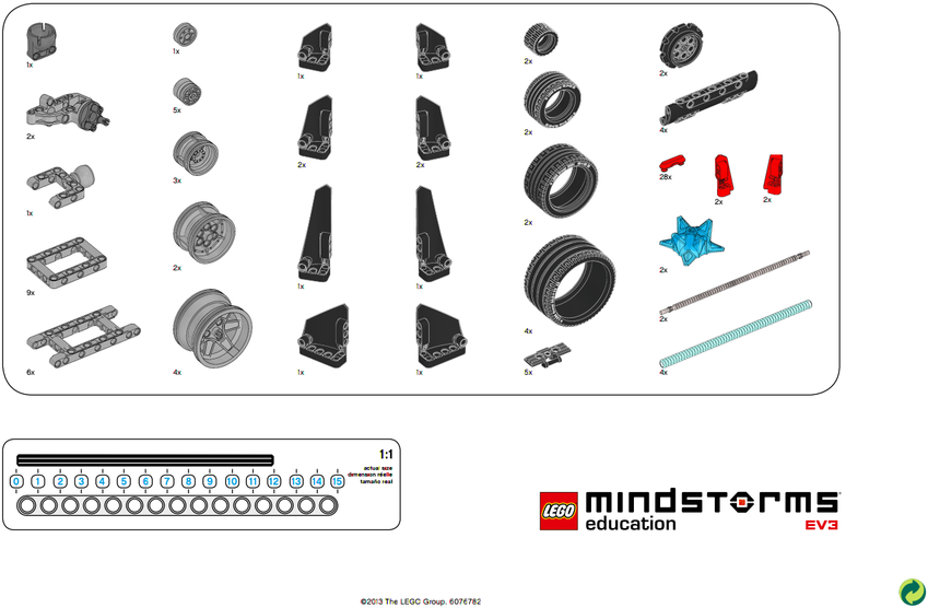 Ресурсный набор Mindstorms Education LEGO - фото №20