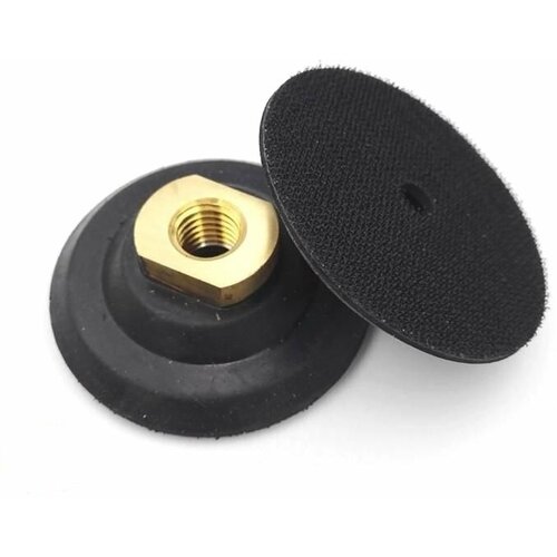 Тарелка опорная (Насадка на УШМ), 100мм, резиновая средней жесткости, SEB