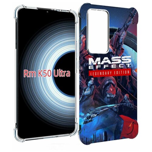 Чехол MyPads Mass Effect Legendary Edition для Xiaomi 12T / Redmi K50 Ultra задняя-панель-накладка-бампер чехол mypads mass effect legendary edition для samsung galaxy s23 ultra задняя панель накладка бампер