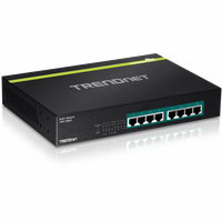 8 портовый коммутатор TRENDnet TPE-T80H c питанием по Fast Ethernet PoE+