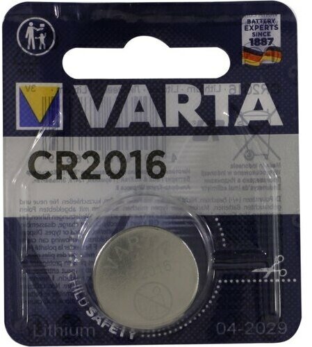 Батарейки Varta CR2016