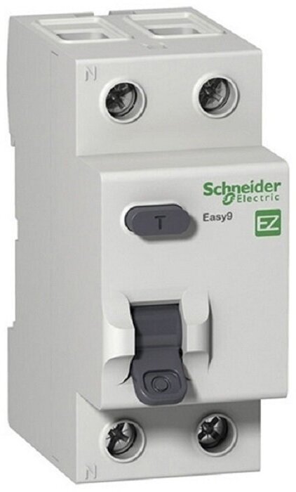 Выключатель дифференциальный двухполюсный (УЗО) 63А 30мА АС Schneider Electric (упаковка 5 шт.) - фотография № 2