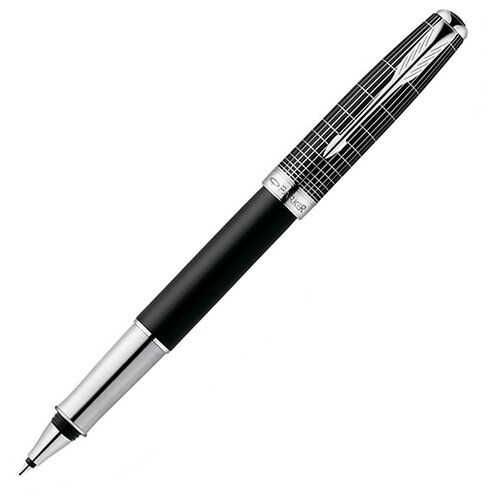 Ручка-роллер Parker Sonnet T533 Special Edition 2015, Contort Black Cisele 1930258