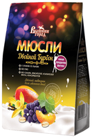 Мюсли Вышний город хлопья 5-злаков со льном «Двойной бурбон», пакет, 300 г