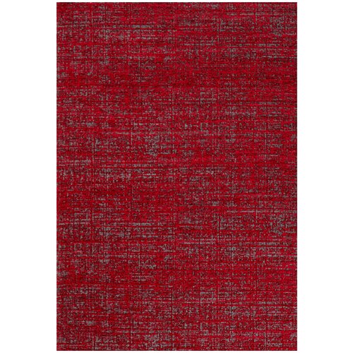 Ковер на пол 2 на 2,9 м в спальню, гостиную, безворсовый, красный Capella CPL 03-Antrasit Red