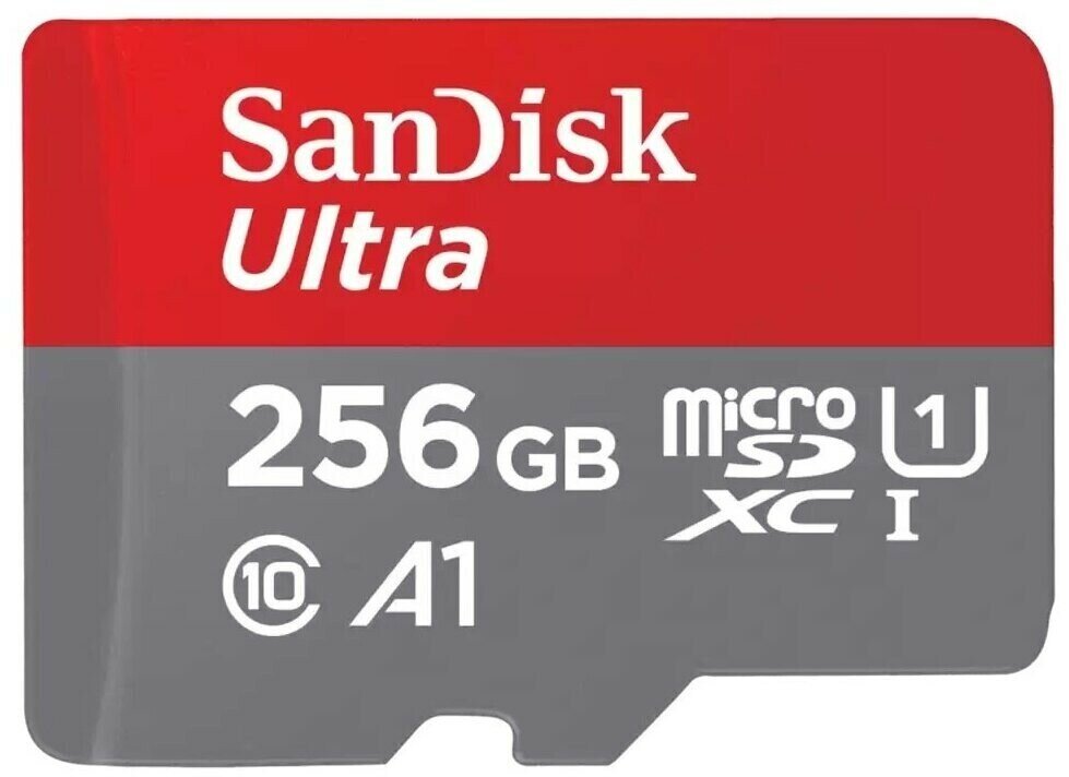 Карта памяти SanDisk Ultra Micro SDXC for Smartphones, 256 Гб