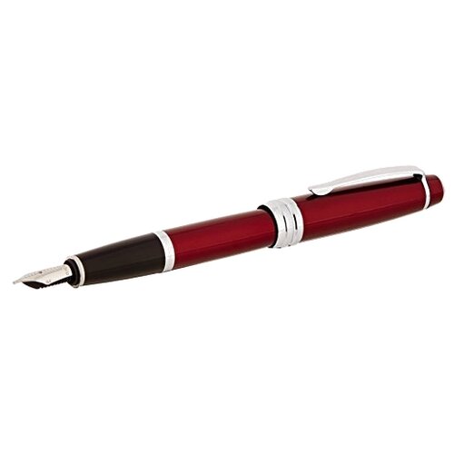 CROSS перьевая ручка Bailey, М, AT0456-8MS, черный цвет чернил, 1 шт. ручка перьевая cross at0456 21fj