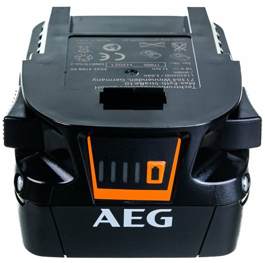 Аккумулятор L1850SHD для AEG Li-ion подходит ко всем аккумуляторным инструментам AEG с напряжением 18В