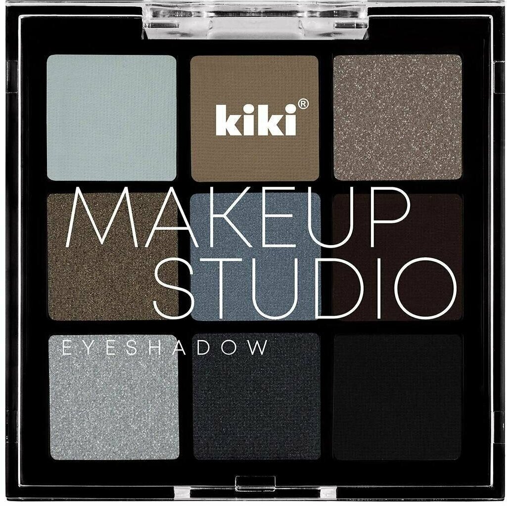 Kiki Палетка теней для век MakeUp Studio, тон 201 Smoky eyes