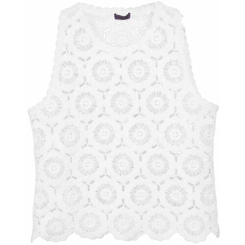 фото Топ ungaro, хлопок, размер 40, белый