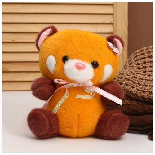 --- Мягкая игрушка «Красная панда», 23 см мягкая игрушка leosco красная панда 30 см коричневый оранжевый