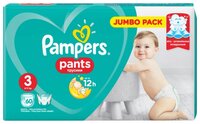 Pampers трусики Pants 3 (6-11 кг) 60 шт.