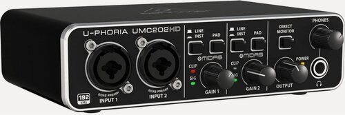 Изображение товара Внешняя звуковая карта с USB Behringer UMC202HD