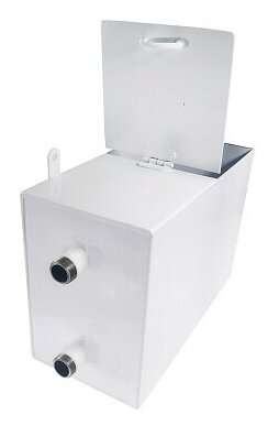 Бак расширительный 12 л белый (для открытой системы отопления), RISPA
