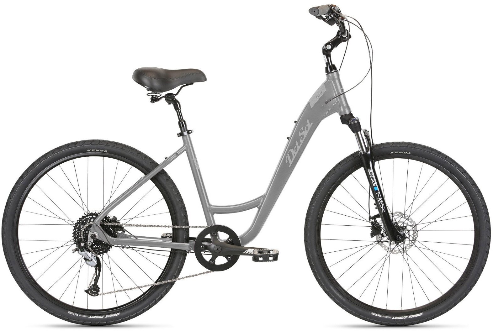 Женский велосипед Haro Lxi Flow 3 ST (2021) 14" Светло-серый (135-155 см)