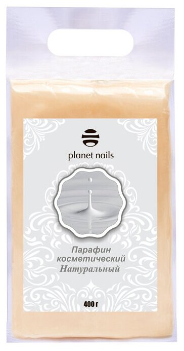 Парафин косметический Planet nails натуральный 400 гр арт.12246