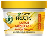 GARNIER Маска 3 в 1 для очень сухих волос Fructis SuperFood Банан 390 мл