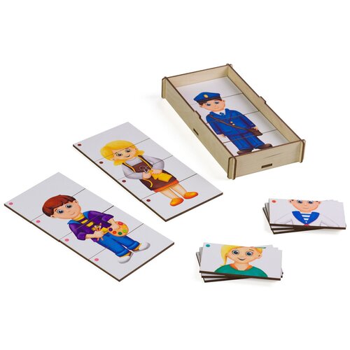 фото Набор пазлов paremo составные картинки профессии-3 (pe720-136)