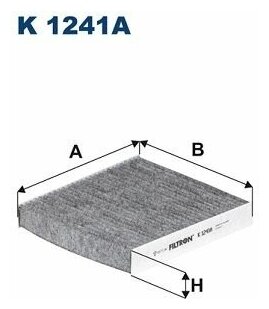 Фильтр салона угольный FILTRON K1241A