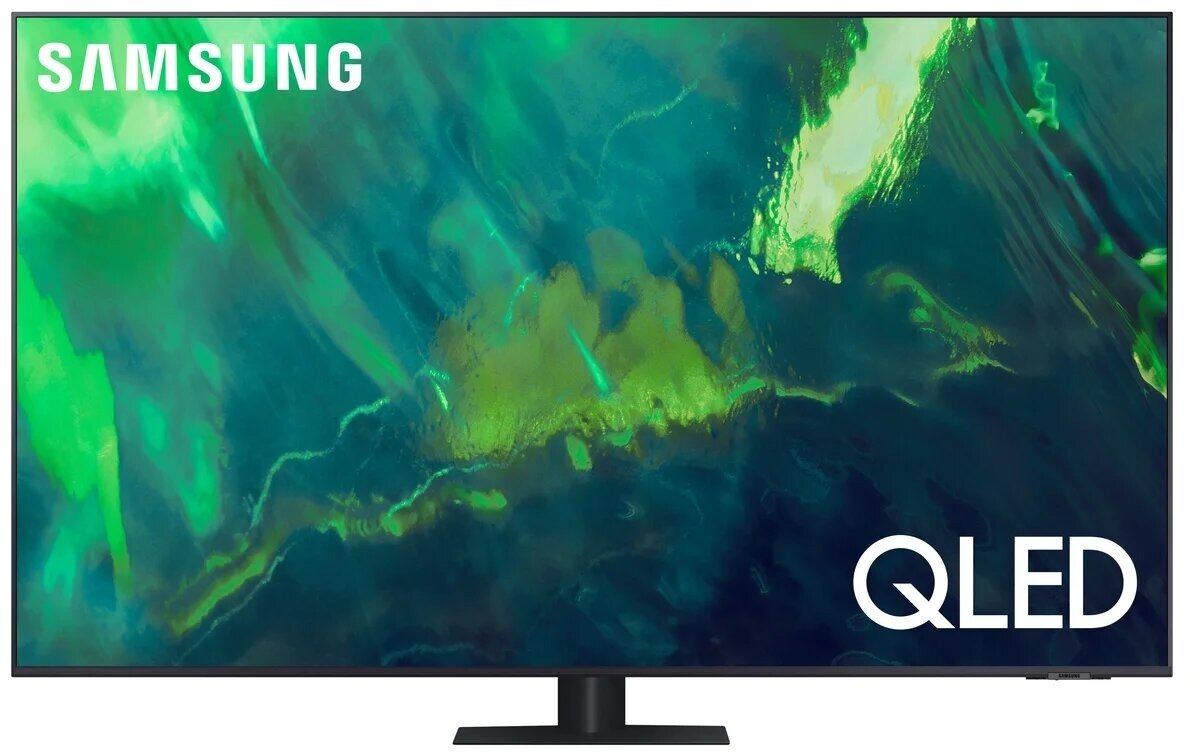65" Телевизор Samsung QE65Q70AAU 2021 QLED, HDR, черный