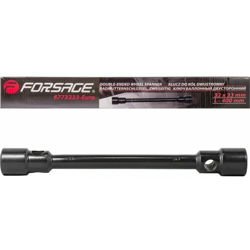 FORSAGE F-6773233 ключ баллонный торцевой, l=400 мм, 32x33 мм баллонный ключ крестообразный forsage f 681b400