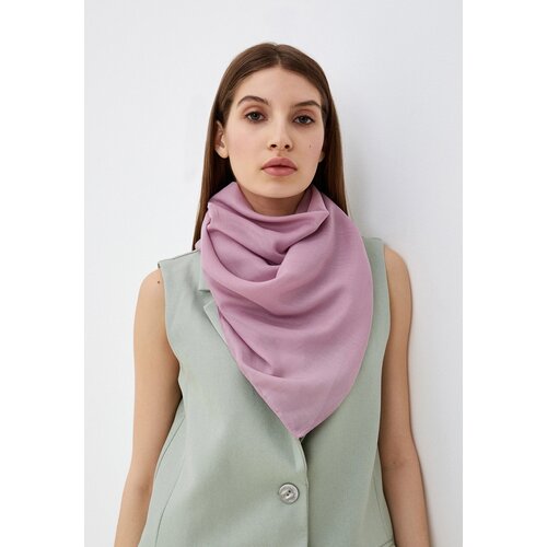 фото Платок rosedena,90х90 см, фиолетовый