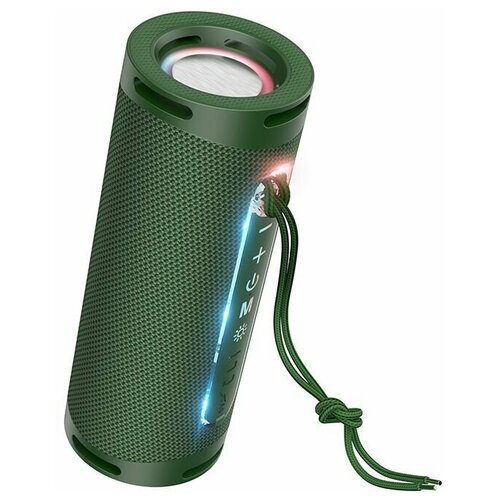 Портативная акустика HOCO HC9 Dazzling Bluetooth зеленый темный 6931474757838 135000₽
