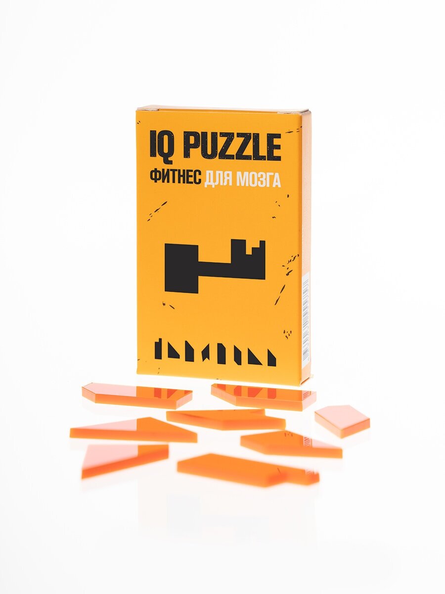 Головоломка / пазлы / IQ PUZZLE Фитнес для мозга“Ключик” (8 деталей) настольная игра подарок для детей и взрослых