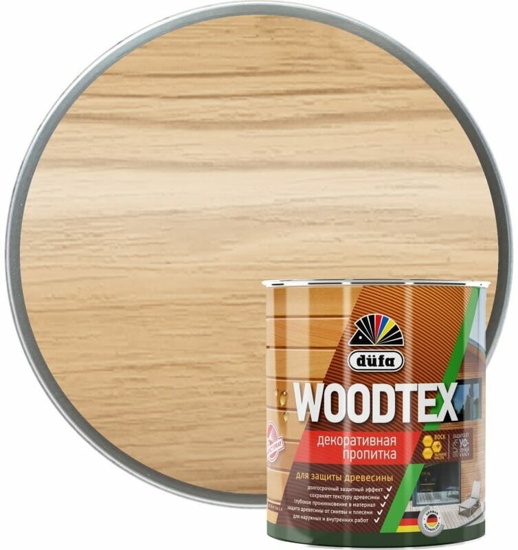 Dufa Пропитка Wood Tex дуб 0,9л Н0000006078