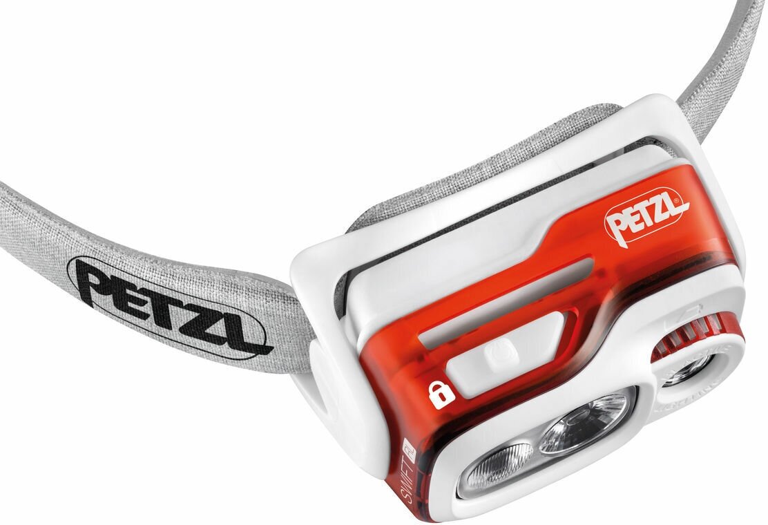 Фонарь светодиодный налобный Petzl Swift RL оранжевый, 900 лм, аккумулятор - фото №15