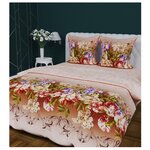 Постельное белье 2-спальное Текстильная лавка Живописные цветы 70 x 70 бязь - изображение