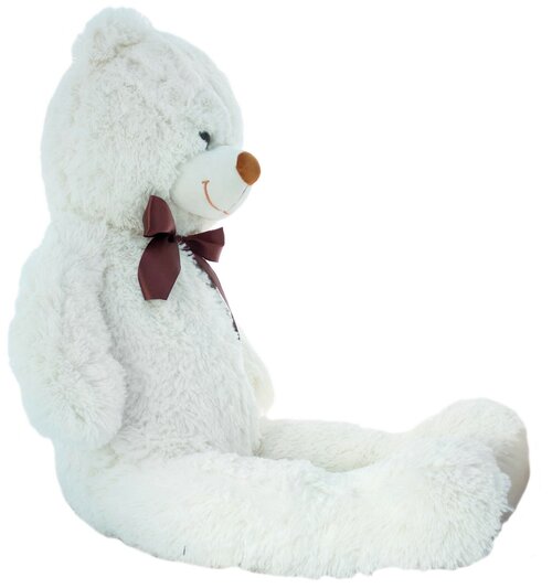 Мягкая игрушка KiddieArt Tallula Медведь молочный, 100 см, белый