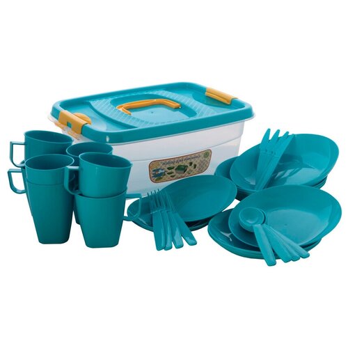 Набор для пикника Интерм П05 33 премд голубой 1444₽