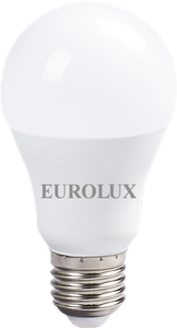 Лампа светодиодная Eurolux 76/2/19, E27, A60, 15 Вт, 2700 К