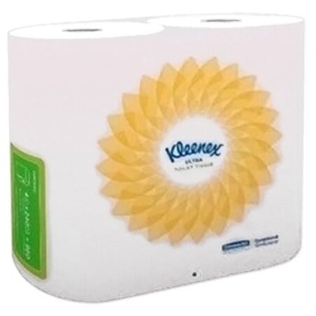 KG8475 Туалетная бумага Kleenex Ultra, 2-сл, 12.4х10.4 см, 29.75 м, 4 рул/уп, Kimberly-Clark