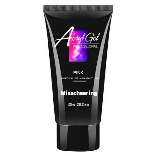 Акригель Misscheering 15ML №07 Clear pink