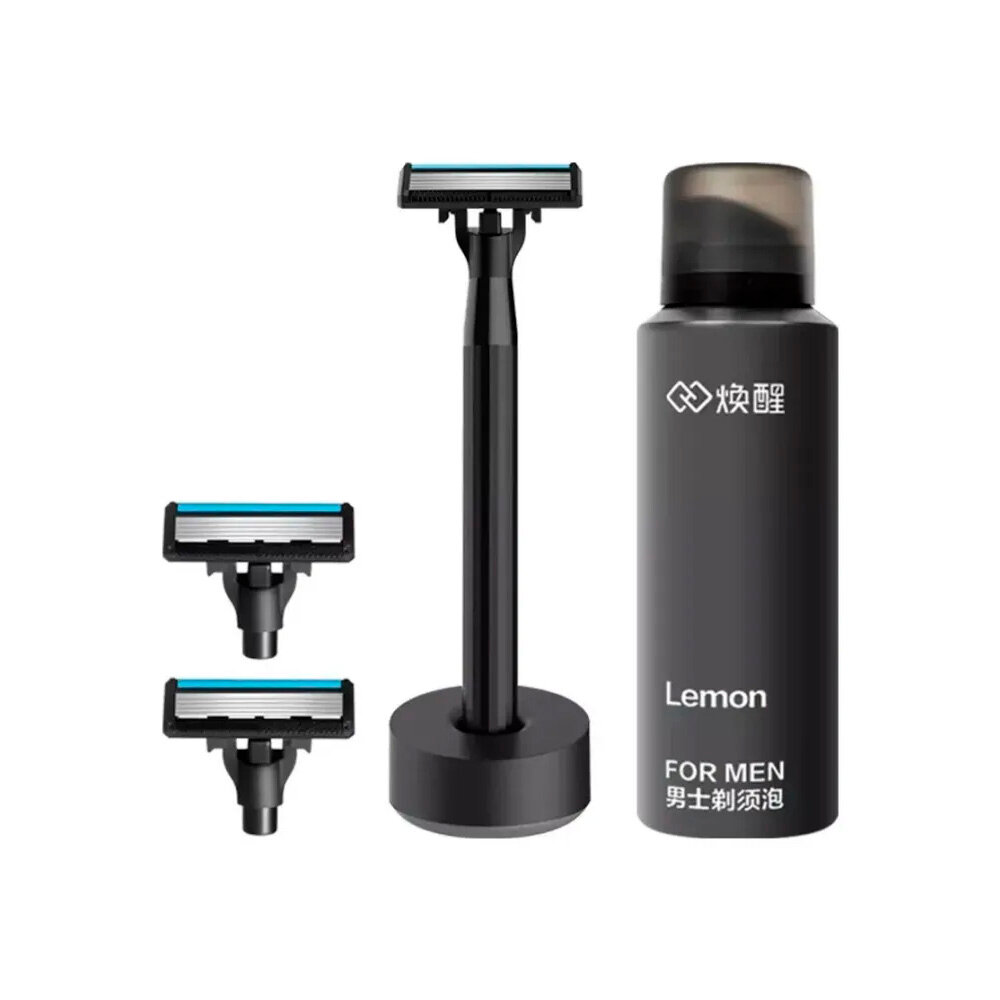 Принадлежности Для Бритья Xiaomi Набор для бритья Xiaomi Mijia Lemon Razor Mi H300-6, черный