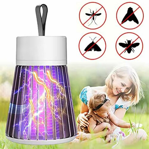 Электрическая ловушка для мух, комаров и насекомых, мухобойка