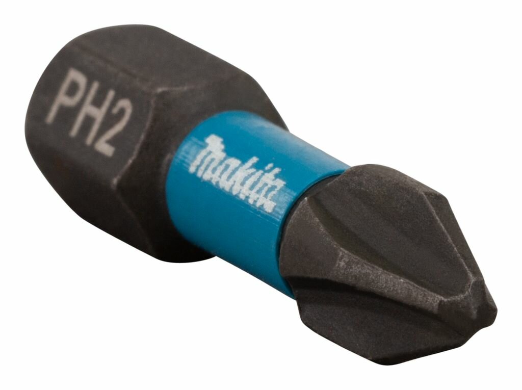 MAKITA B-63616 Бита Impact Black PH2 25 мм C-form 2 шт.