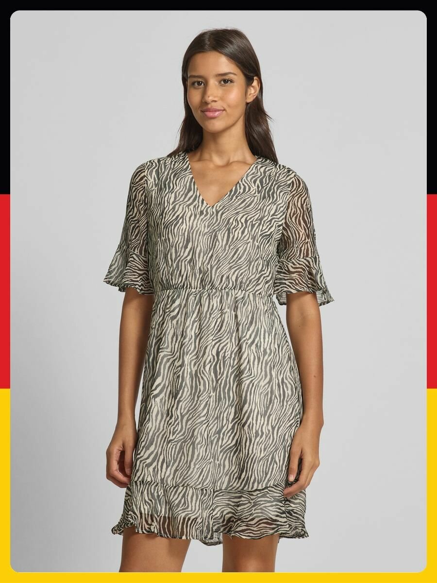 Платье Vero Moda Базовая коллекция, размер XL, мультиколор