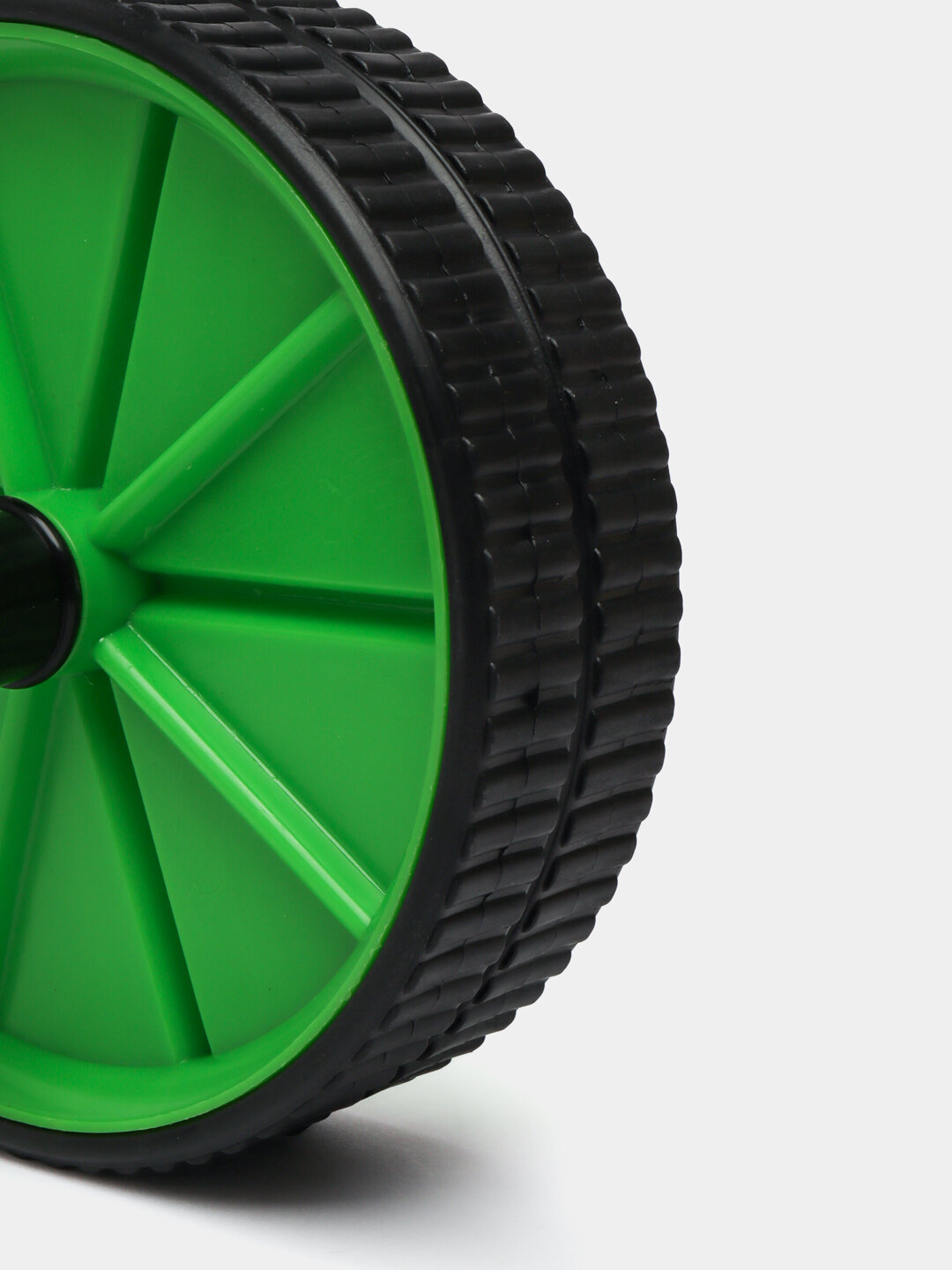 Для эффективных тренировок фитнес-ролик, зеленый тренажер для пресса и талии — фото 1