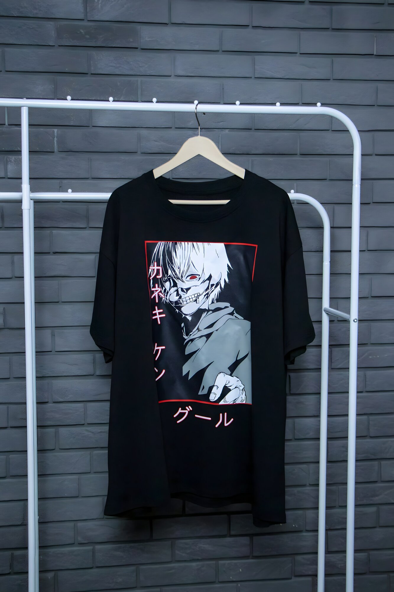 Футболка Khoki Tokyo Ghoul, размер XL, черный 100
