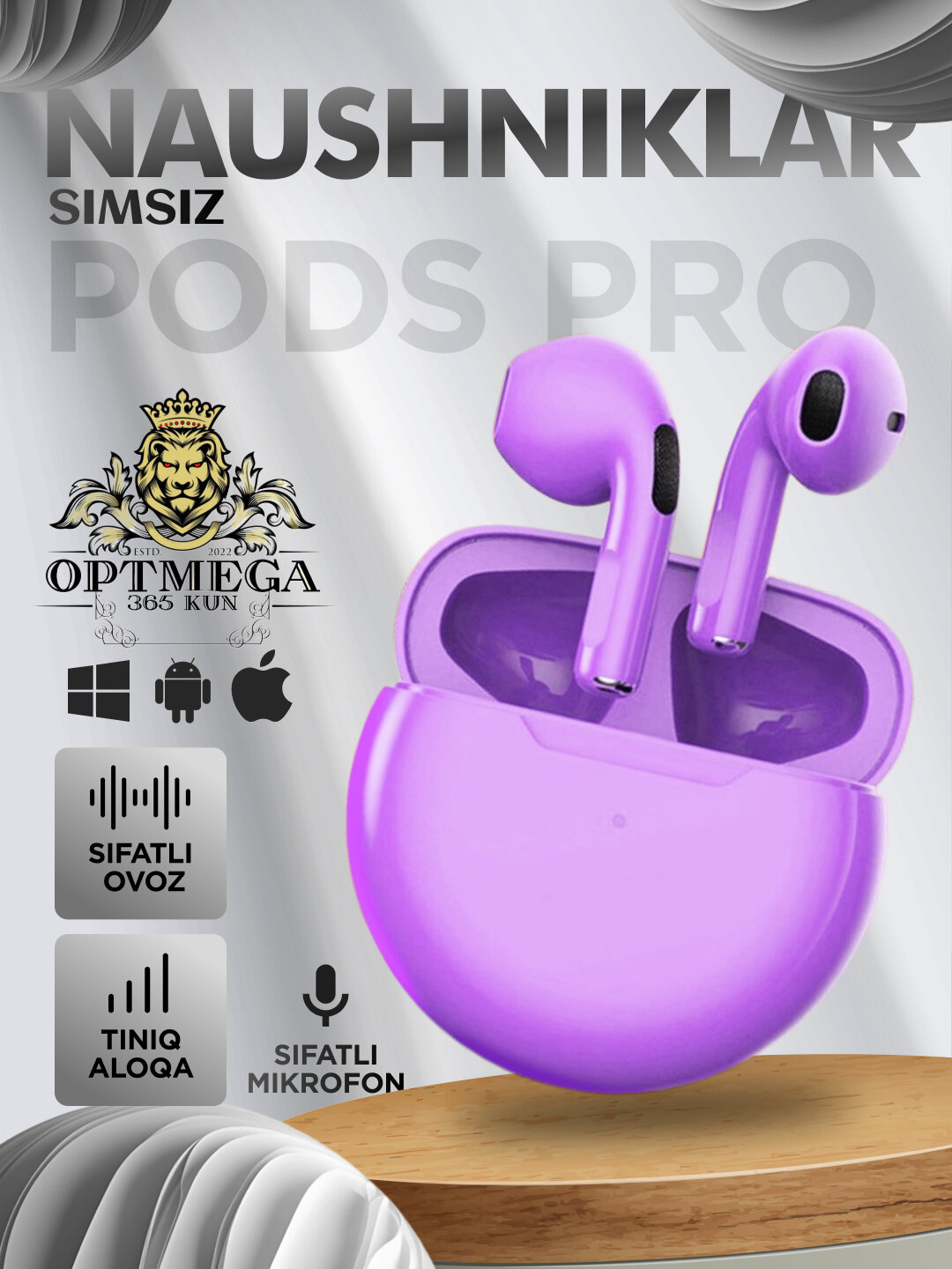 Беспроводные Bluetooth наушники Pods Рro, pods 3, pro5, max, M10, AIR 31, P9