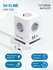 Сетевой фильтр SKYLINE USP-720, 5 розеток, 2 USB + 1 type-C, powe...