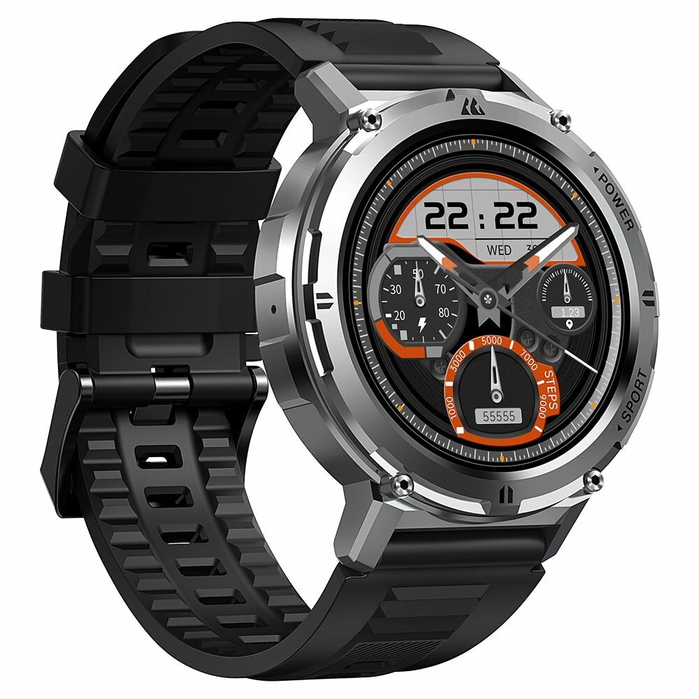 Умные часы KospetTANK T2,44mm, чёрный