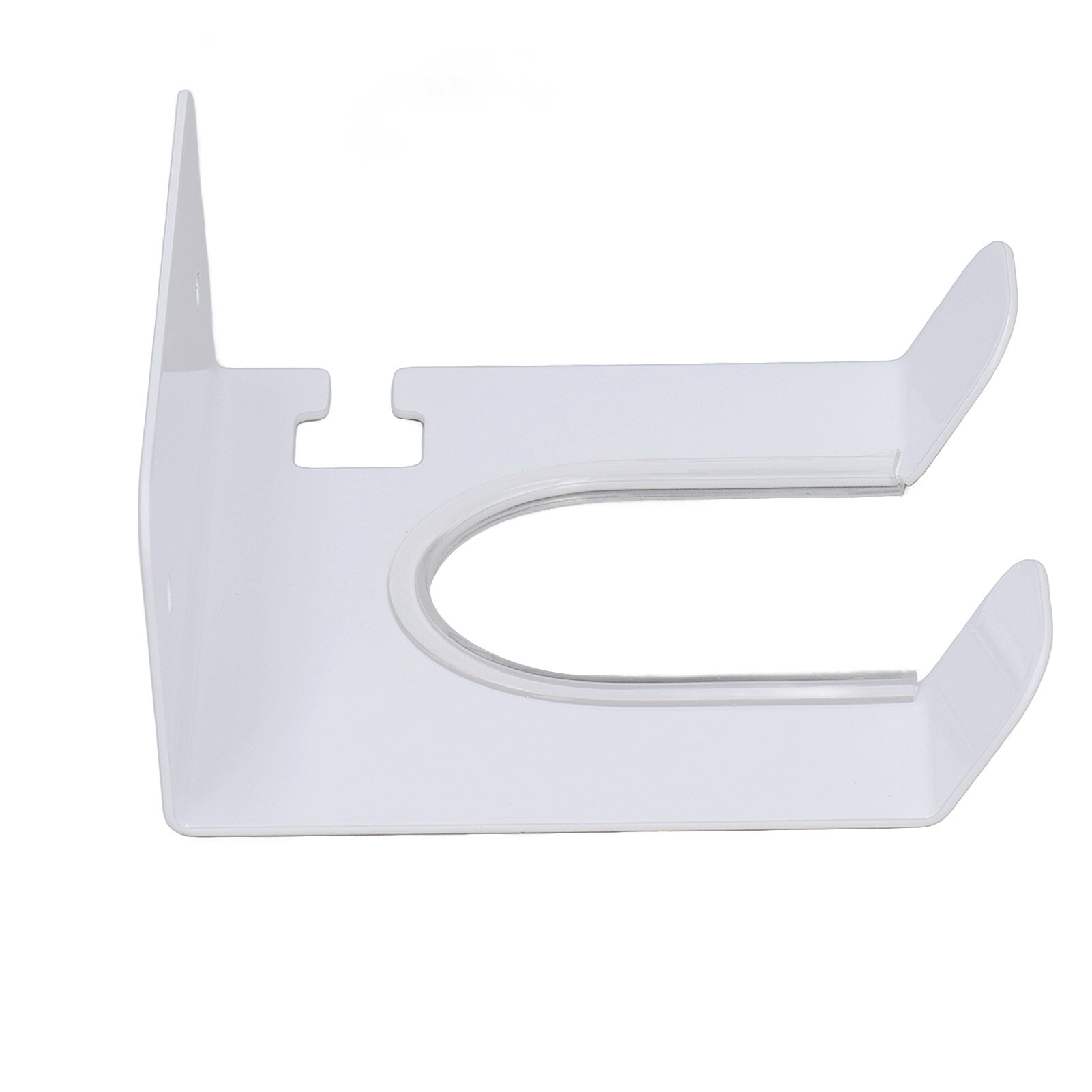 Настенный держатель для фена из нержавеющей стали для фена для дома ванной комнаты белого цвета